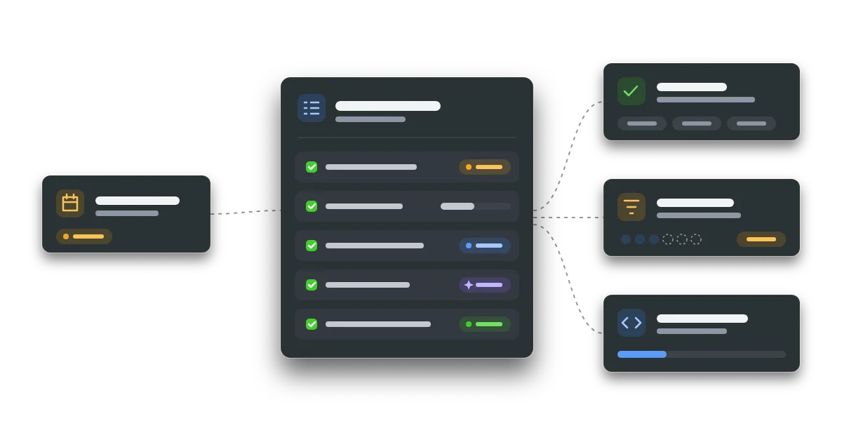 Decision flow: an upcoming renewal goes through five checks, then leads to one of three outcomes: keep, cut back seats or tier, or build candidate.